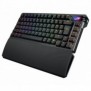 ASUS ROG Azoth Extreme, Avec fil &sans fil, USB + RF Wireless + Bluetooth, Clavier mécanique, QWERTZ, LED RGB, Noir