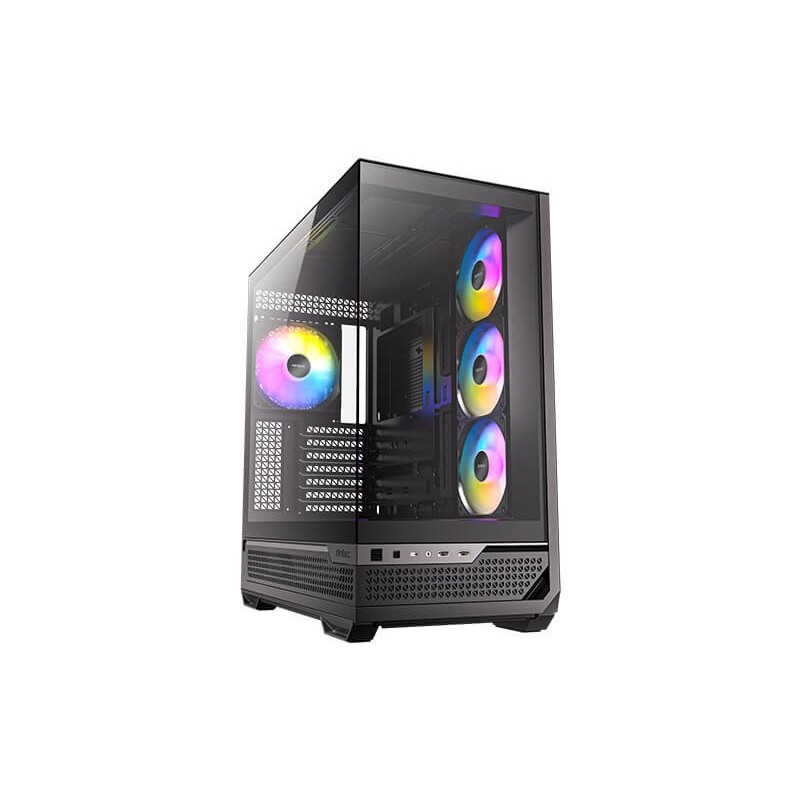 Antec C7 ARGB, Midi Tower, PC, Noir, ATX, EATX, ITX, micro ATX, Verre, Plastique, Acier, 18 cm