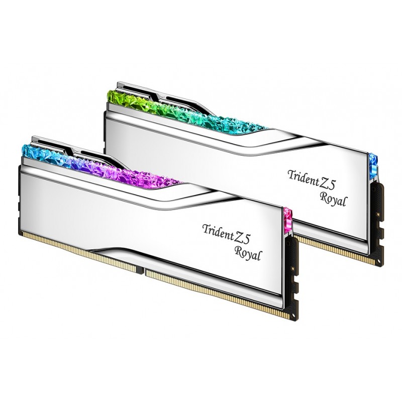 G.Skill Trident Z5 RGB F5-8200J4052F24GX2-TR5S, 48 Go, 2 x 24 Go, DDR5, 8200 MHz, 288-pin DIMM