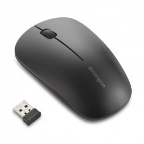 Kensington MY230 EQ Souris sans fil rechargeable de taille moyenne, Ambidextre, RF sans fil + Bluetooth, 1200 DPI, Noir