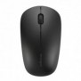 Kensington MY230 EQ Souris sans fil rechargeable de taille moyenne, Ambidextre, RF sans fil + Bluetooth, 1200 DPI, Noir