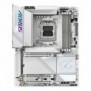 Gigabyte X870E AORUS PRO ICE Carte Mère - Prend en charge les processeurs AMD Ryzen 9000, 16+2+2 Phases VRM Digital, jusqu'à 8000MHz DDR5 , 3xPCIe 5.0 + 1xPCIe 4.0, Wi-Fi 7, 2.5GbE LAN, USB 4, AMD, Emplacement AM5, AMD Ryzen 7000 Series, AMD Ryzen 8000