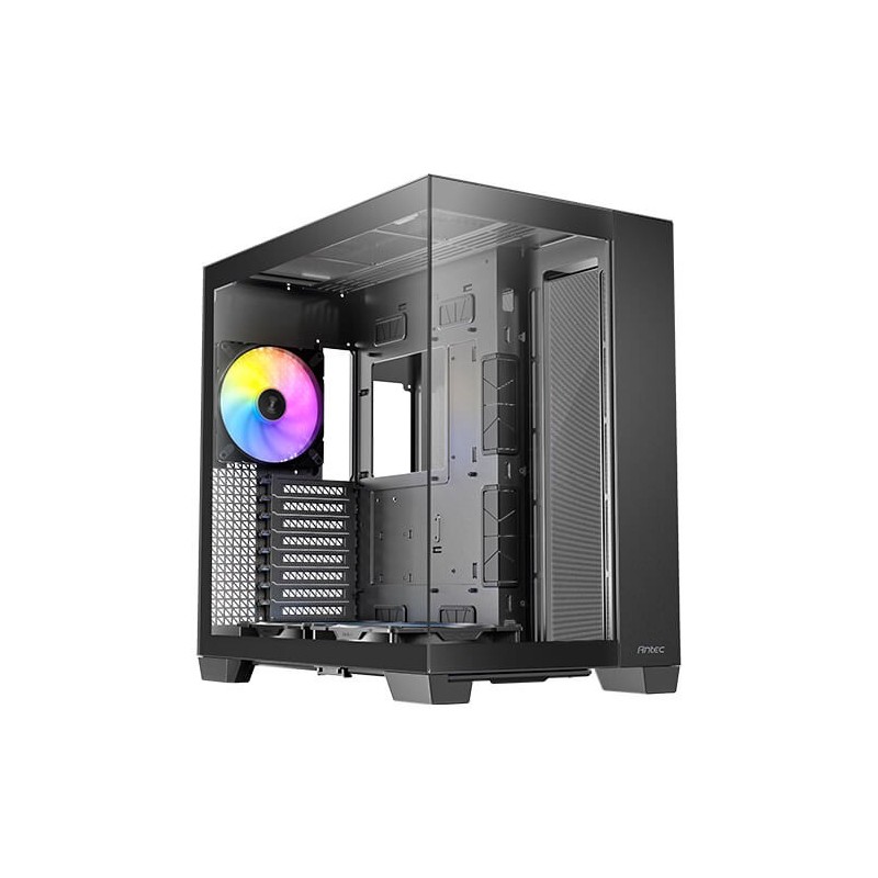 Antec C8 ARGB, Full Tower, PC, Noir, ATX, EATX, ITX, micro ATX, Verre, Plastique, Acier, Jouer