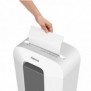 Fellowes LX Series Powershred LX50, Destruction croisée, 4 x 37 mm, 17 L, 2000 mmmin, 9 feuilles, Blanc