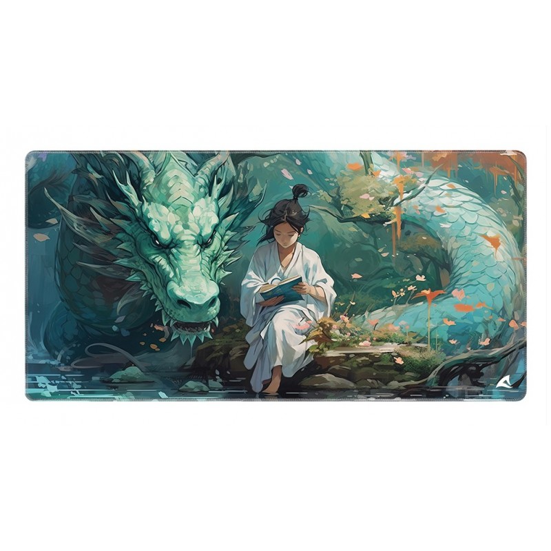 Sharkoon SKILLER SGP40 D8, Multicolore, Image, Caoutchouc, Textile, Base antidérapante, Tapis de souris de jeu