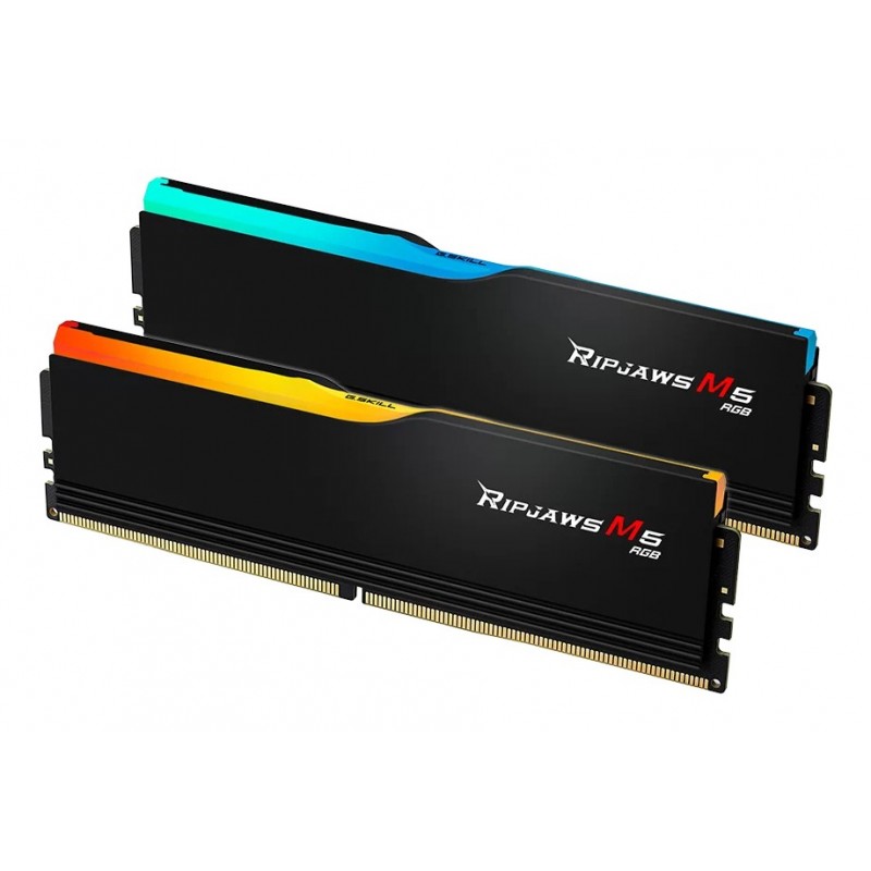 G.Skill Ripjaws M5 RGB F5-6000J3636F16GX2-RM5RK, 32 Go, 2 x 16 Go, DDR5, 6000 MHz, 288-pin DIMM