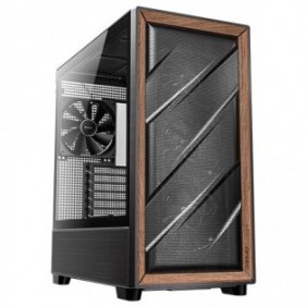 Antec 0-761345-10133-2, Midi Tower, PC, Noir, Bois, ATX, ITX, micro ATX, Plastique, Acier, Bois, 18 cm