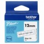 Brother BTAG-135, Blanc sur transparent, Brother, P-touch PT-N10, PT-N20, PT-N25BT, 1,2 cm, 4 m, 1 pièce