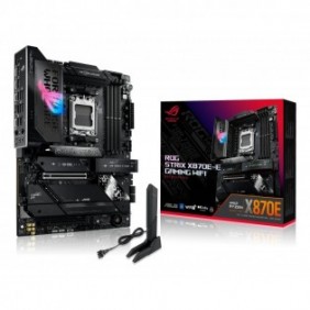 ASUS ROG STRIX X870E-E GAMING WIFI, AMD, Emplacement AM5, Emplacement AM5, DDR5-SDRAM, 192 Go, DIMM