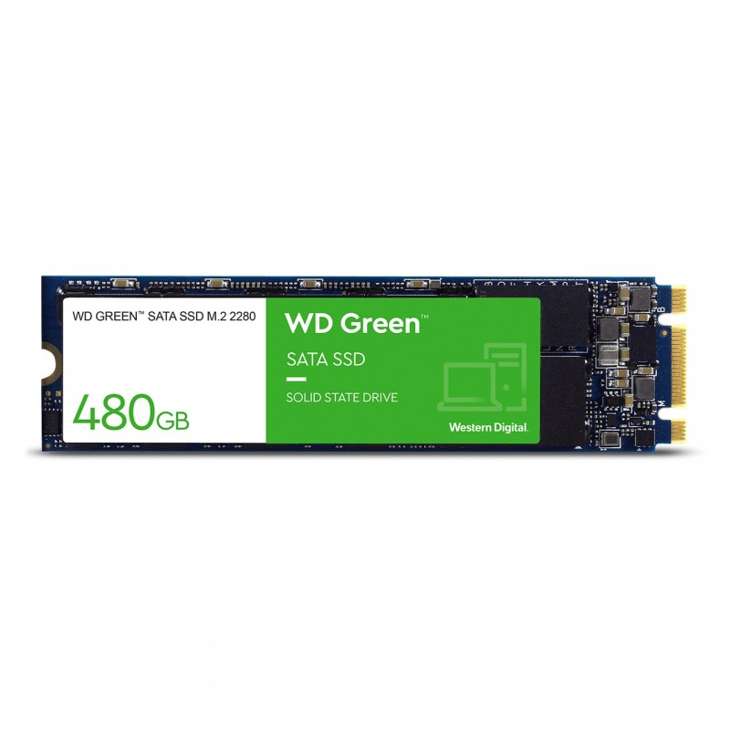 WD Green WDS480G3G0B, 480 Go, M.2, 545 Mos, 6 Gbits