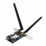 ASUS PCE-BE6500, Interne, Sans fil, PCI Express, WLAN  Bluetooth, 2882 Mbits, Noir, Acier inoxydable