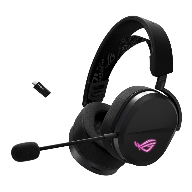 ASUS ROG Pelta, Avec fil &sans fil, Jouer, 20 - 20000 Hz, 309 g, Casque, Noir