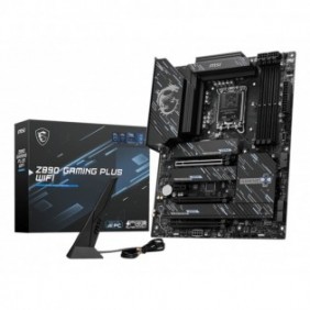 MSI Z890 GAMING PLUS WIFI, Intel, LGA 1851 Socket V1, Intel Core Ultra Series 2, Intel LGA1851, 256 Go, DDR5-SDRAM