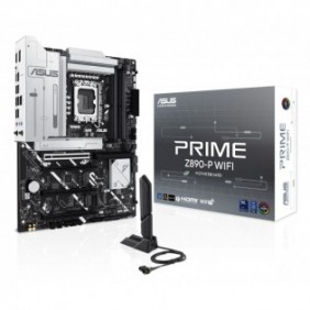 ASUS PRIME Z890-P WIFI, Intel, LGA 1851 Socket V1, Intel Core Ultra Series 2, DDR5-SDRAM, 192 Go, DIMM
