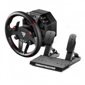 ThrustMaster T598, Volant + pédales, PC, PlayStation 4, PlayStation 5, Prise directe, Avec fil, USB, Noir, Rouge