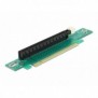 Delock Riser PCIe x16, PCIe, PCIe, PC, PC, Avec fil, 1U