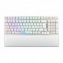 ASUS ROG Strix Scope II 96 RX Wireless, 96%, Avec fil &sans fil, USB + RF Wireless + Bluetooth, Interrupteur à clé optique, LED RGB, Blanc