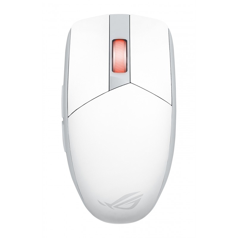 ASUS ROG Strix Impact III Wireless, Ambidextre, Optique, RF sans fil + Bluetooth, 36000 DPI, Blanc