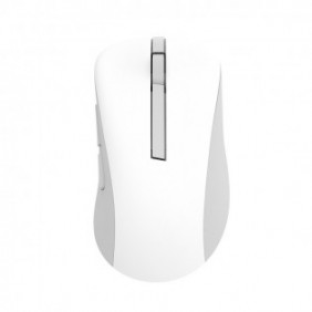 ASUS Wireless Mouse MD102, Droitier, Optique, RF sans fil + Bluetooth, 1600 DPI, Blanc