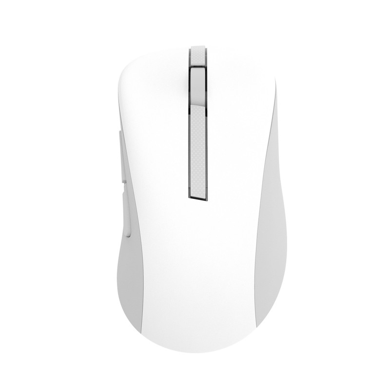 ASUS Wireless Mouse MD102, Droitier, Optique, RF sans fil + Bluetooth, 1600 DPI, Blanc