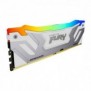 Kingston FURY 24Go 8400MTs DDR5 CL40 CUDIMM Renegade RGB Blanc XMP, 24 Go, 1 x 24 Go, DDR5, 288-pin DIMM