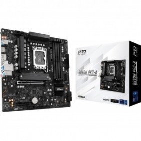 ASRock B860M Pro-A, Intel, LGA 1851 Socket V1, Intel Core Ultra Series 2, DDR5-SDRAM, 256 Go, DIMM