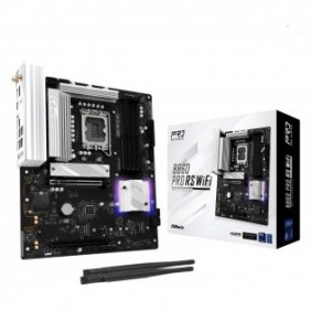 ASRock B860 Pro RS WiFi, Intel, LGA 1851 Socket V1, Intel Core Ultra Series 2, DDR5-SDRAM, 256 Go, DIMM
