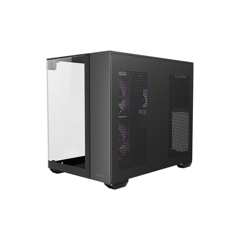 Antec CX600M Trio ARGB, Mini Tower, PC, Noir, Transparent, ITX, Micro-ITX, Verre, Acier, Verre trempé, Multi