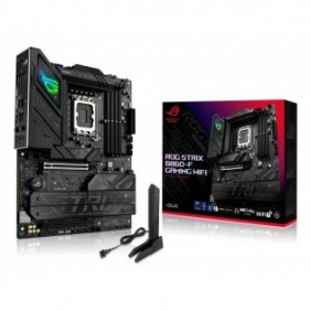 ASUS ROG STRIX B860-F GAMING WIFI, Intel, LGA 1851 Socket V1, Intel Core Ultra Series 2, DDR5-SDRAM, 256 Go, DIMM