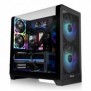 Thermaltake View 390 Air, Midi Tower, PC, Noir, ATX, micro ATX, Mini-ITX, SPCC, Verre trempé, Gaming