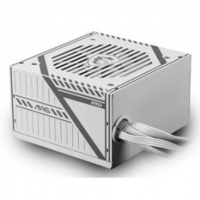 MSI MAG A650BNL, 650 W, 110 - 240 V, 5060 Hz, Actif, 85%, Sur-courant, Sur-alimentation, Surtension, Court-circuit