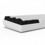 Sharkoon SGK50 S4, 60%, Avec fil, USB, QWERTZ, LED RGB, Blanc
