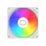 Cooler Master SickleFlow Edge 120 ARGB White Edition, Ventilateur, 12 cm, 690 trmin, 2500 trmin, 120 m³h, Blanc