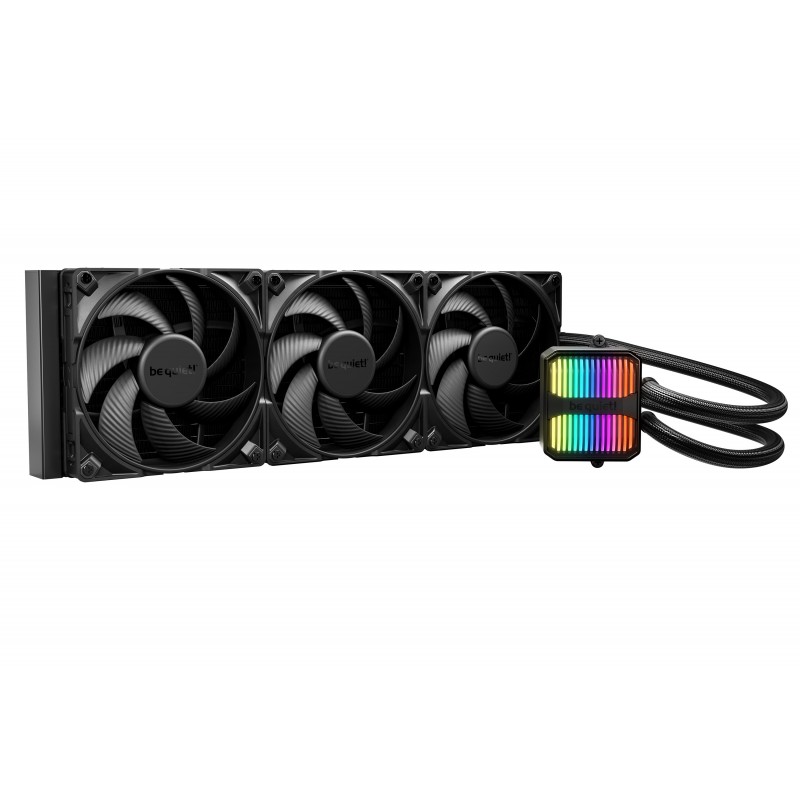 Be Quiet! Silent Loop 3 420 mm | Système de refroidissement liquide tout-en-un, 420 mm, noir, socket Intel et AMD, Refroidisseur de liquide tout-en-un, 14 cm, 133,2 m³h, Noir