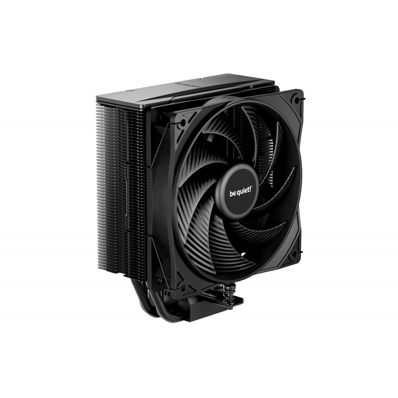Be Quiet! PURE ROCK 3 Black | Ventirad mono tour, socket Intel et AMD, Refroidisseur d'air, 12 cm, 2000 trmin, 101,2 m³h, Noir