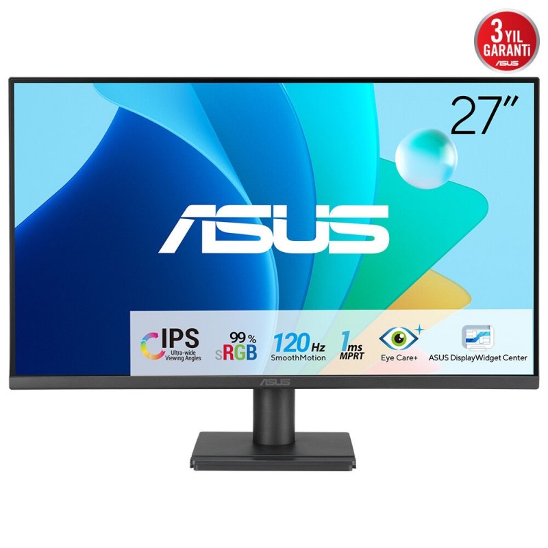ASUS VA279HG, 68,6 cm 27", 1920 x 1080 pixels, Full HD, LCD, 1 ms, Noir