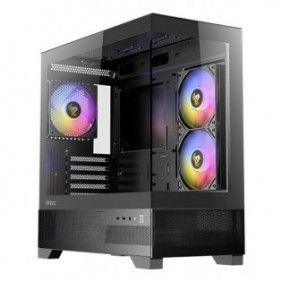 Antec CX500m ARGB, Mini Tower, PC, Noir, ITX, micro ATX, Verre, Acier, 16,5 cm