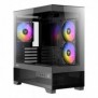 Antec CX500m ARGB, Mini Tower, PC, Noir, ITX, micro ATX, Verre, Acier, 16,5 cm