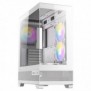 Antec CX700 ARGB, Midi Tower, PC, Blanc, ATX, ITX, micro ATX, Verre, Acier, 16 cm