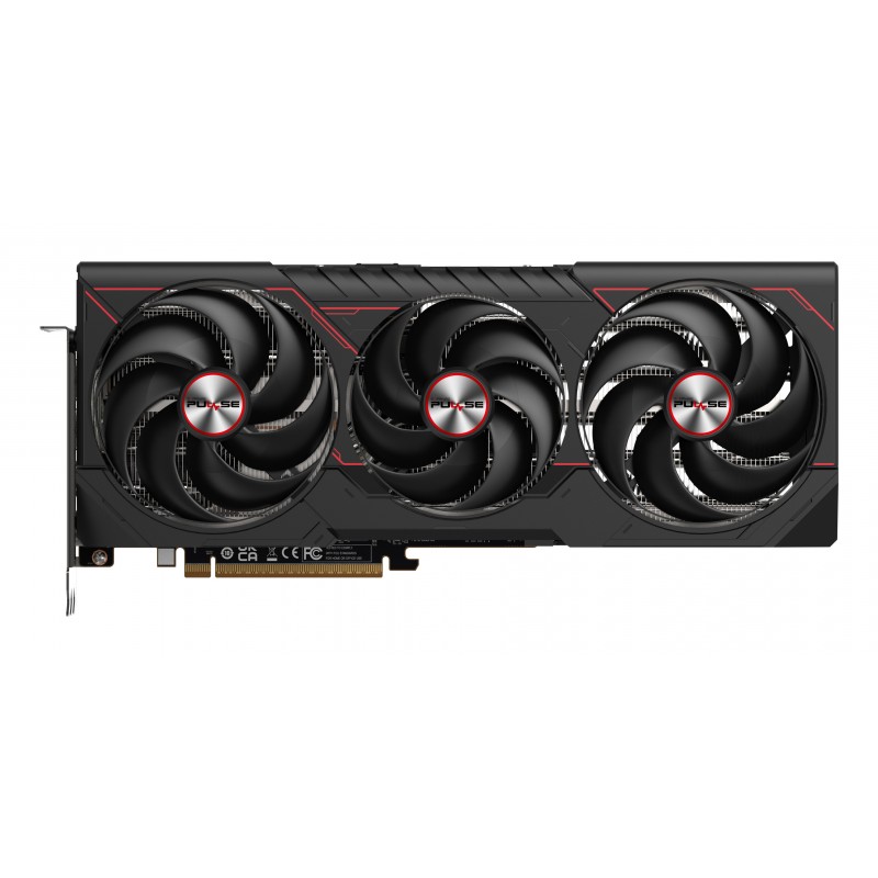 Sapphire PULSE Radeon RX 9070 XT, Radeon RX 9070 XT, 16 Go, GDDR6, 256 bit, 7680 x 4320 pixels, PCI Express x16 5.0