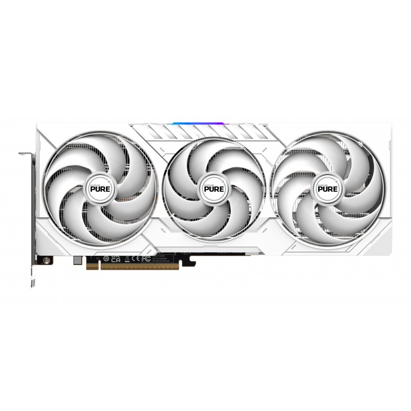 Sapphire PURE Radeon RX 9070, Radeon RX 9070, 16 Go, GDDR6, 256 bit, 7680 x 4320 pixels, PCI Express x16 5.0