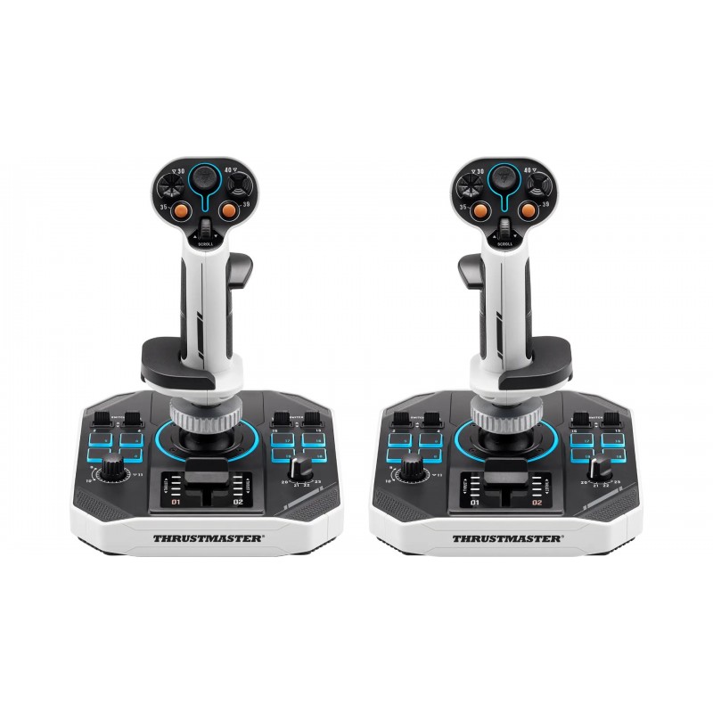 ThrustMaster Sol-R 2 HOSAS Space Sim Duo, Manche à air, PC, AnalogiqueNumérique, Avec fil, USB, USB Type-C