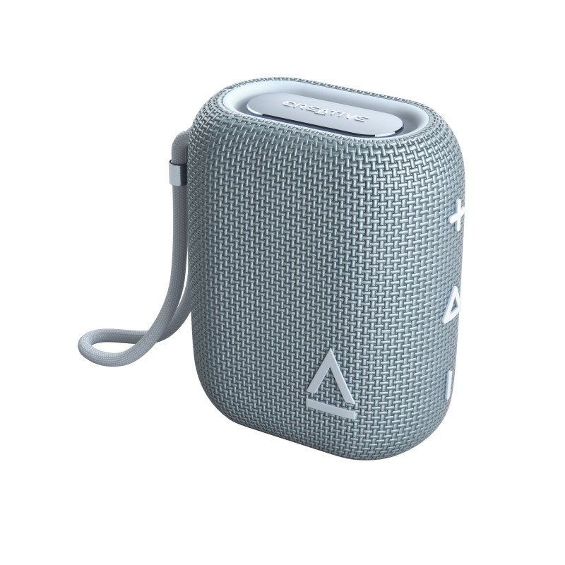 Creative Labs Creative Lautsprecher MuVo Flex wasserfest Bluetooth grau - Speaker - Water resistantWater proof