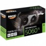 Inno3D GeForce RTX 5060 Ti TWIN X2 OC, GeForce RTX 5060 Ti, 16 Go, GDDR7, 128 bit, 7680 x 4320 pixels, PCI Express 5.0