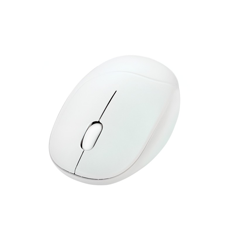 ASUS Fragrance Mouse MD101, Ambidextre, Optique, RF sans fil + Bluetooth, 2400 DPI, Blanc