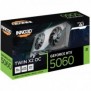Inno3D GeForce RTX 5060 Twin X2 OC, GeForce RTX 5060, 8 Go, GDDR7, 128 bit, 7680 x 4320 pixels, PCI Express 5.0