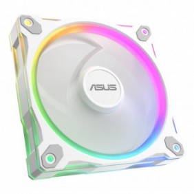 ASUS Prime MR120 Fan ARGB Reverse White, Ventilateur, 12 cm, Blanc
