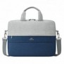 rivacase 7522 GREYDARK BLUE, Malette, 35,6 cm 14", Sangle épaule, 410 g