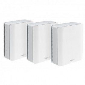 ASUS ZenWiFi BT8, Blanc, Interne, Routeur maillé, Énergie, 800 m², Tri-bande 2,4 GHz  5 GHz  6 GHz