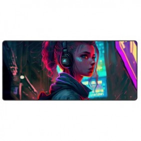 Sharkoon SGP50 D1, Multicolore, Image, Textile, Base antidérapante, Tapis de souris de jeu